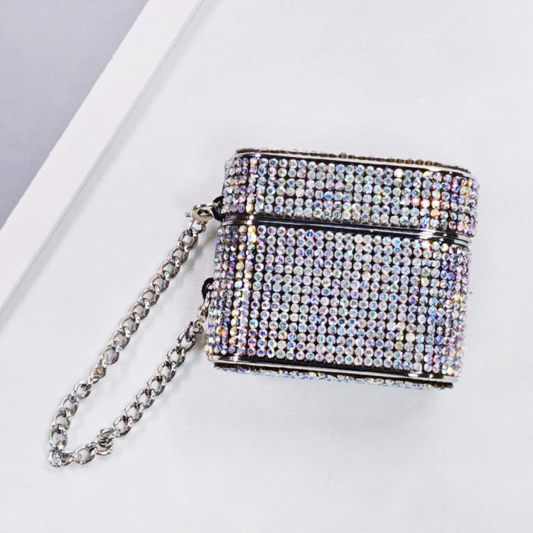 For AirPods 3 Cylindrical Diamond Bluetooth Earphone Protective Case