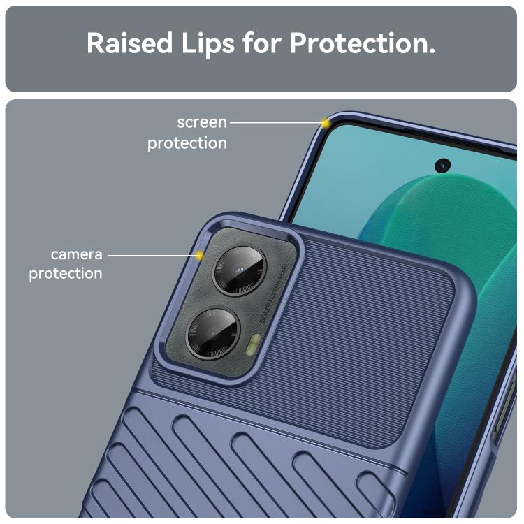 For Motorola Moto G 5G 2024 Thunderbolt Shockproof Soft TPU Phone Case