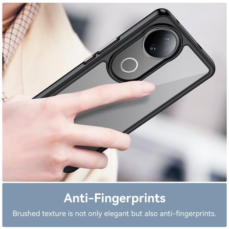 For vivo V50 Colorful Series Acrylic Hybrid TPU Phone Case