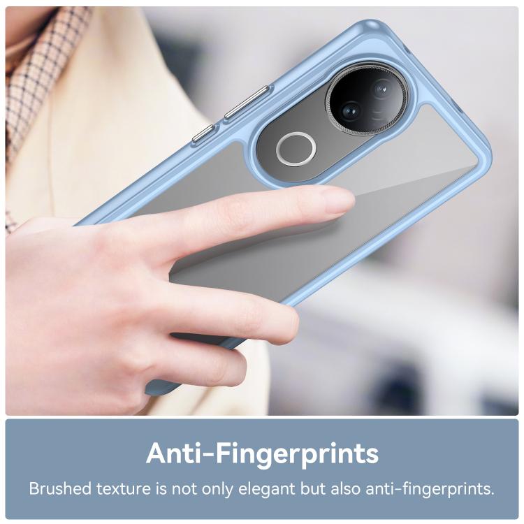 For vivo V50 Colorful Series Acrylic Hybrid TPU Phone Case