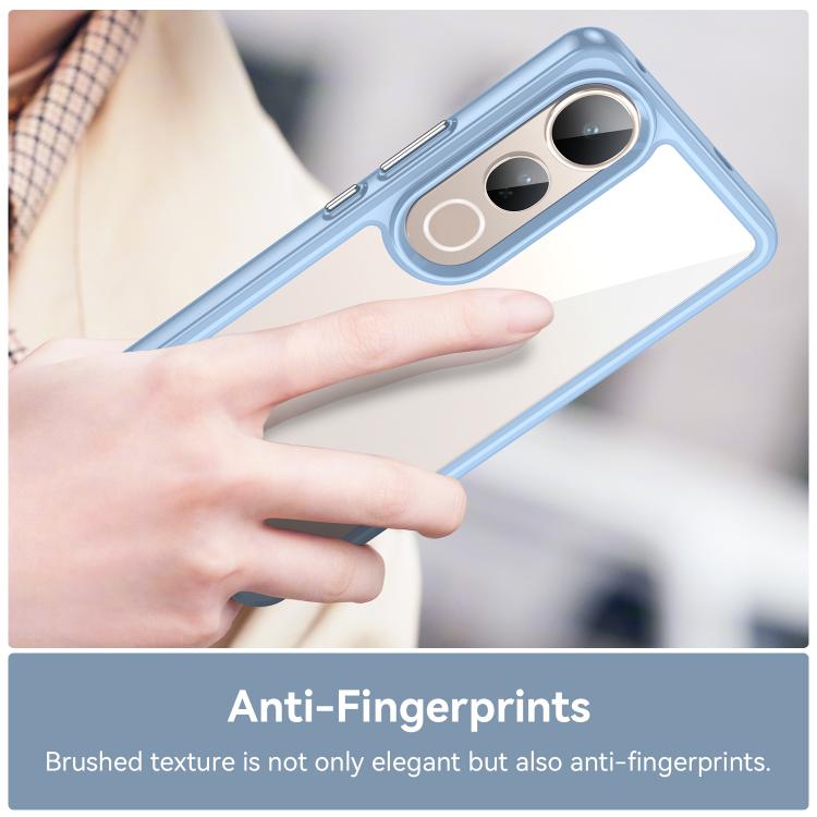 For vivo V50 Lite 4G Colorful Series Acrylic Hybrid TPU Phone Case