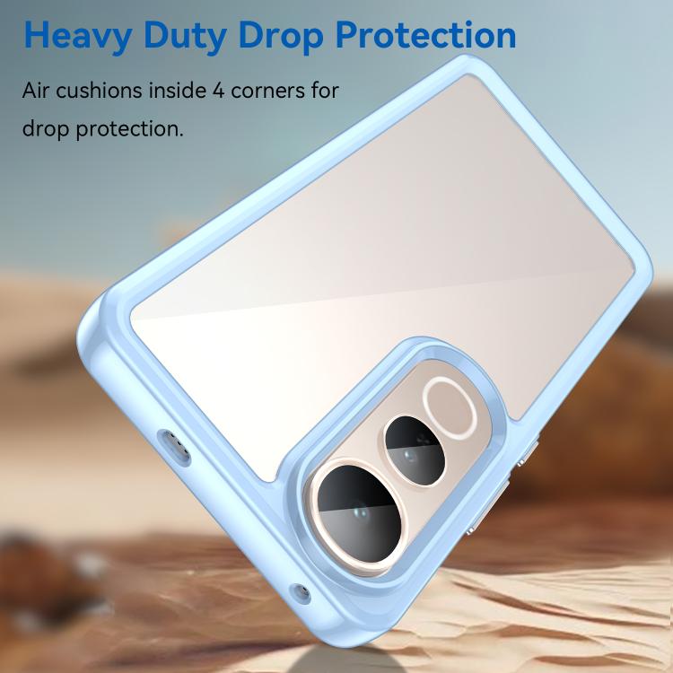 For vivo V50 Lite 5G Colorful Series Acrylic Hybrid TPU Phone Case
