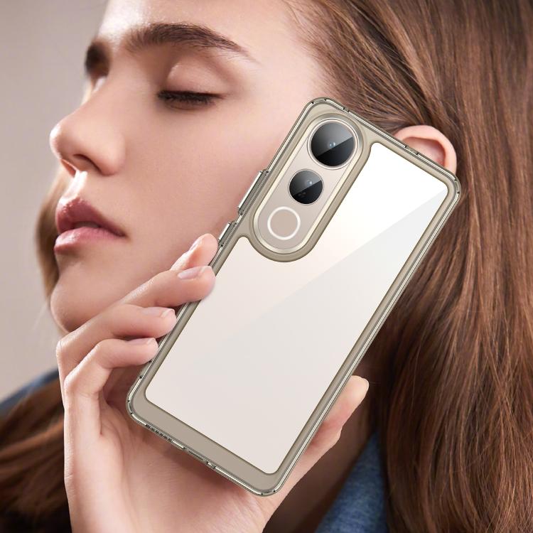 For vivo V50 Lite 5G Colorful Series Acrylic Hybrid TPU Phone Case