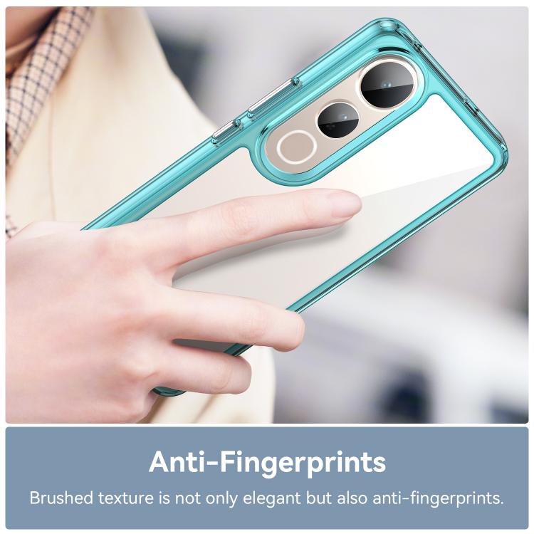 For vivo V50 Lite 5G Colorful Series Acrylic Hybrid TPU Phone Case