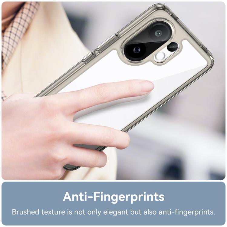 For vivo S30 Colorful Series Acrylic Hybrid TPU Phone Case