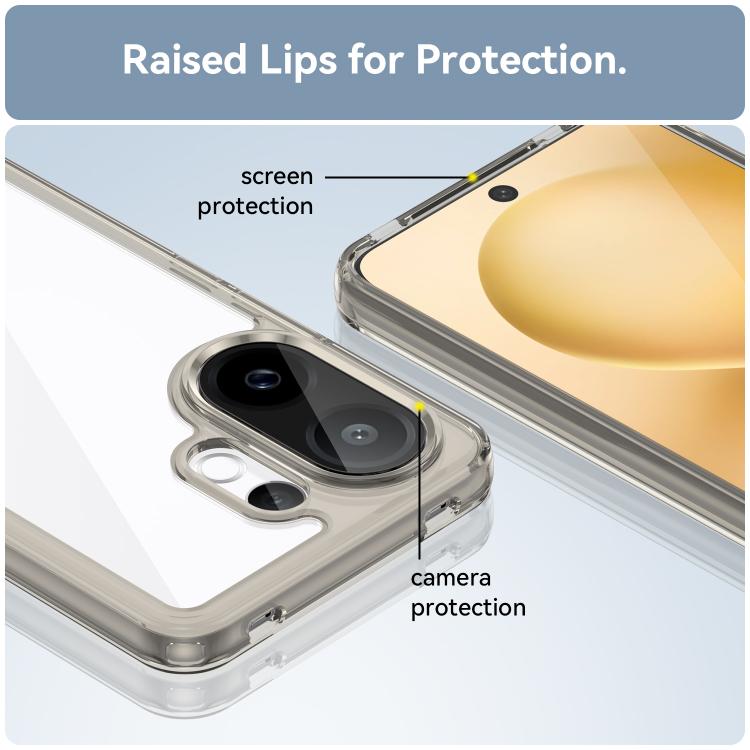 For vivo S30 Colorful Series Acrylic Hybrid TPU Phone Case