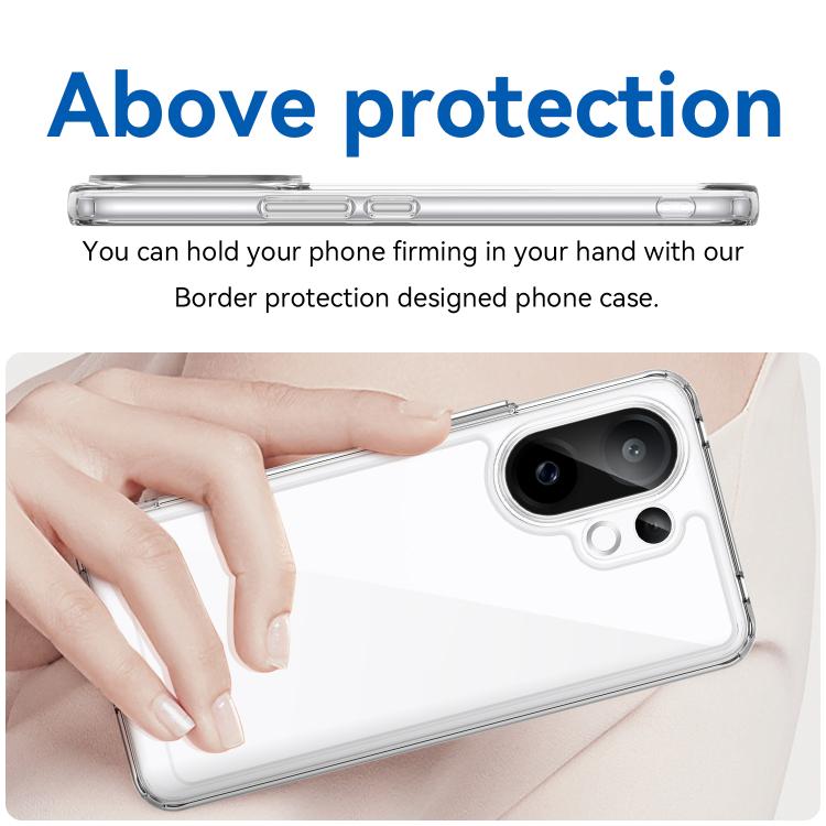 For vivo S30 Colorful Series Acrylic Hybrid TPU Phone Case