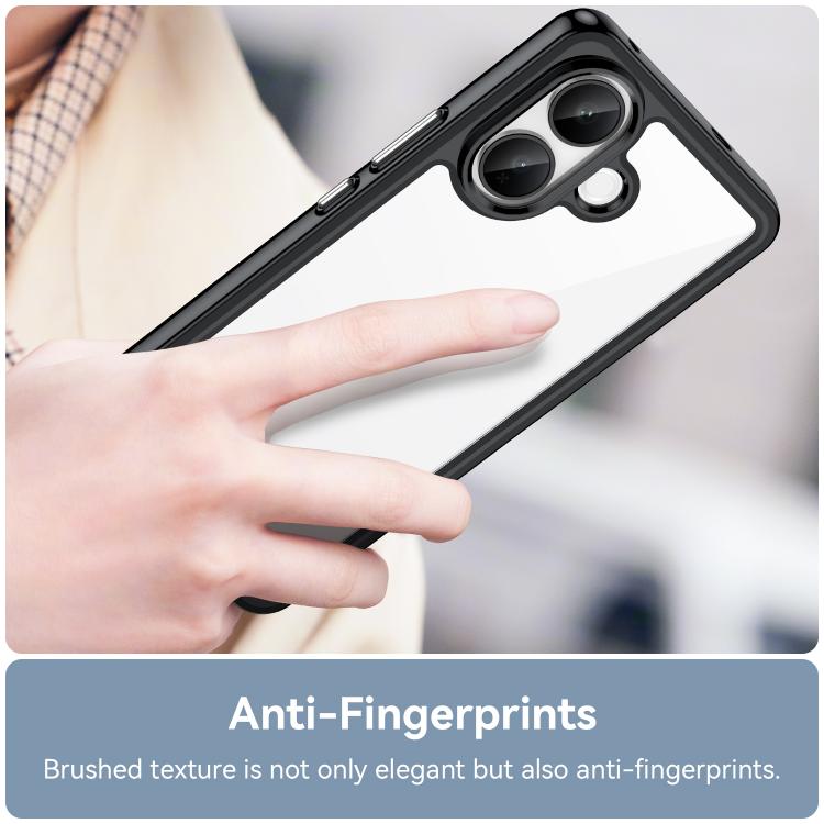 For vivo V60 Lite 5G Colorful Series Acrylic Hybrid TPU Phone Case