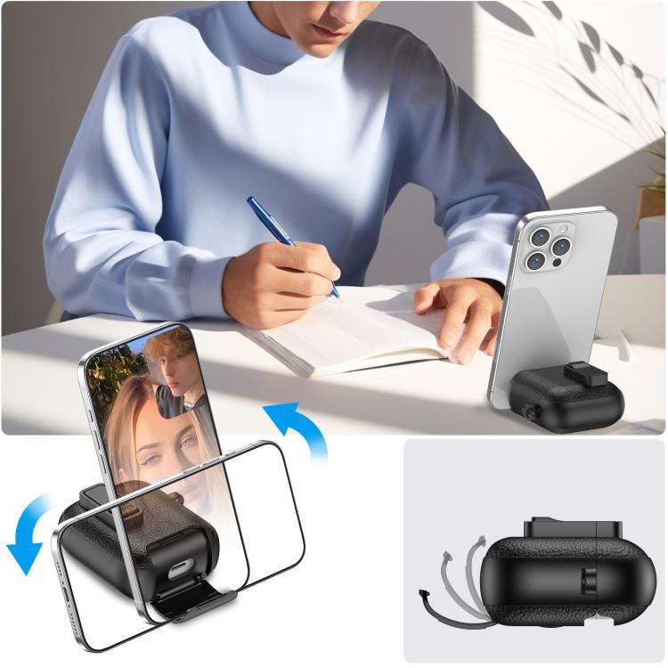 For AirPods 1 / 2 Leather Texture Wireless Earphones Case with Hook & Holder