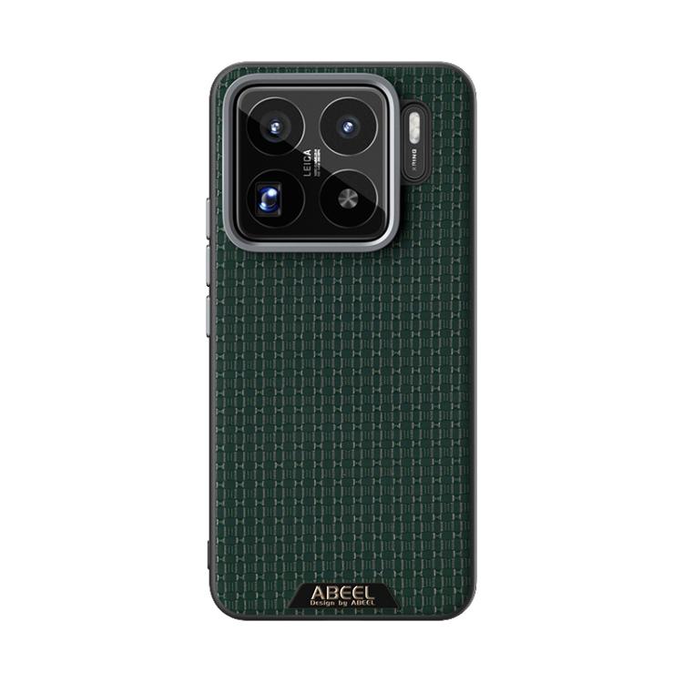 For Xiaomi 15S Pro ABEEL Ruyi Pattern 6D Micro Relief MagSafe Leather Phone Case