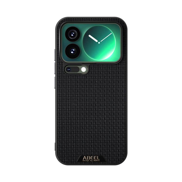 For Xiaomi 17 Pro ABEEL Ruyi Pattern 6D Micro Relief MagSafe Leather Phone Case
