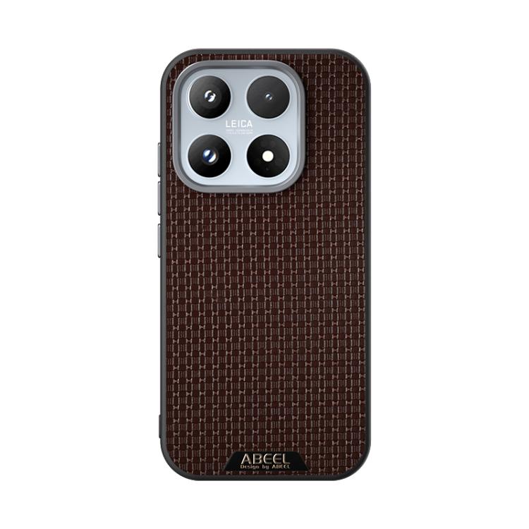 For Xiaomi 17 ABEEL Ruyi Pattern 6D Micro Relief MagSafe Leather Phone Case