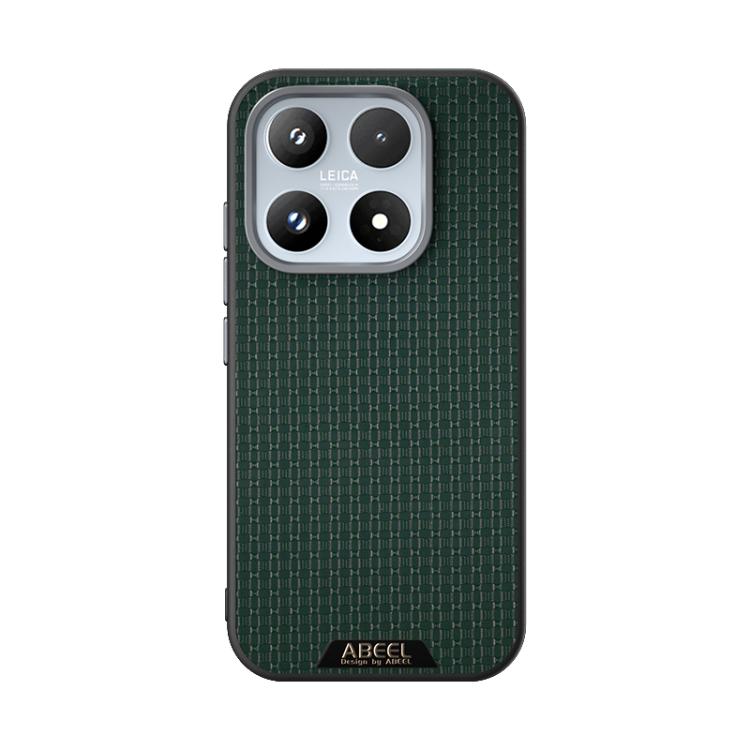 For Xiaomi 17 ABEEL Ruyi Pattern 6D Micro Relief MagSafe Leather Phone Case