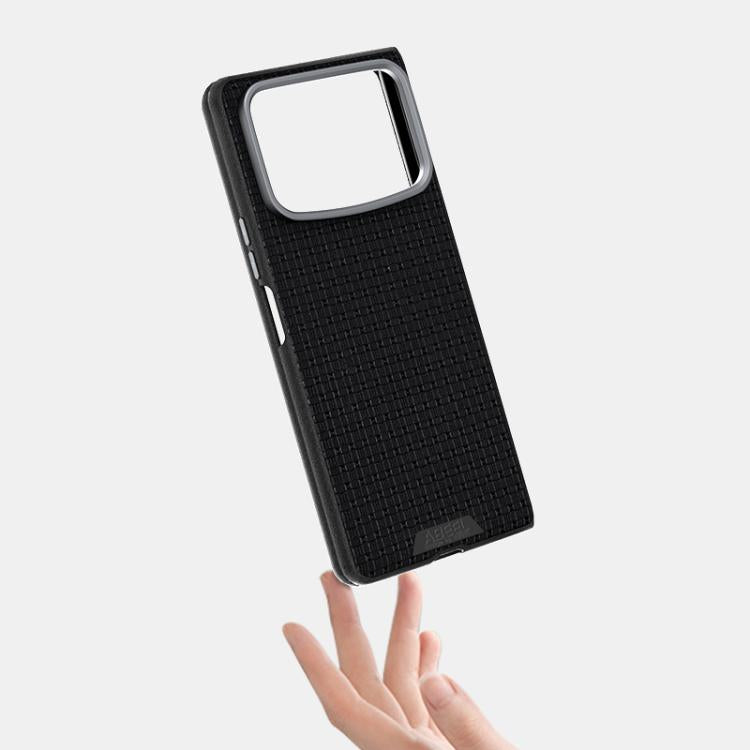 For Xiaomi Mix Fold 4 ABEEL Ruyi Pattern 6D Micro Relief MagSafe Leather Phone Case