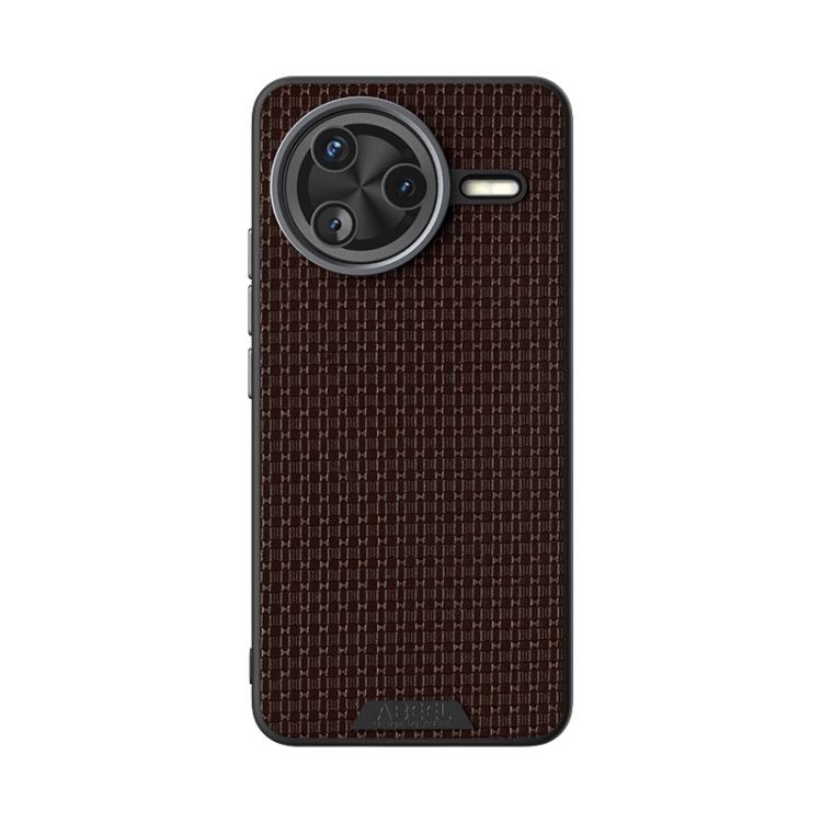 For Redmi K80 ABEEL Ruyi Pattern 6D Micro Relief MagSafe Leather Phone Case