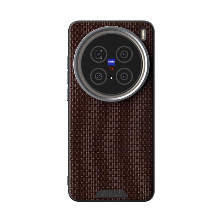 For vivo X200 Pro mini ABEEL Ruyi Pattern 6D Micro Relief MagSafe Leather Phone Case