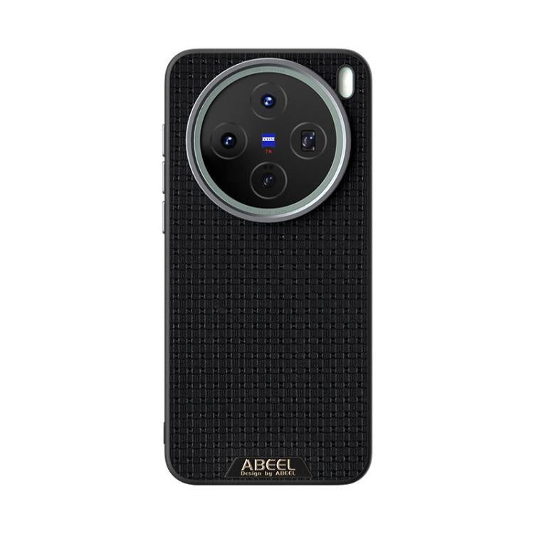 For vivo X200s ABEEL Ruyi Pattern 6D Micro Relief MagSafe Leather Phone Case