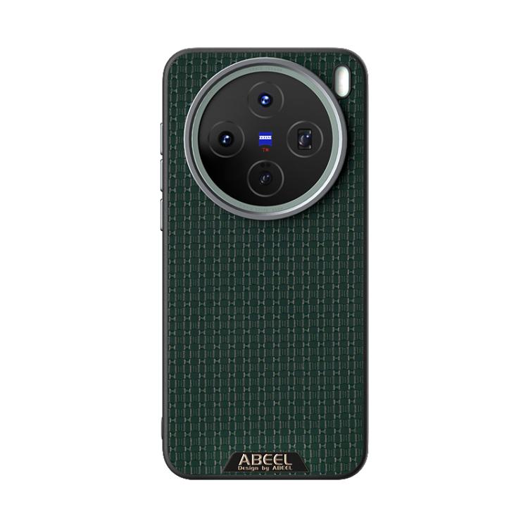 For vivo X200s ABEEL Ruyi Pattern 6D Micro Relief MagSafe Leather Phone Case