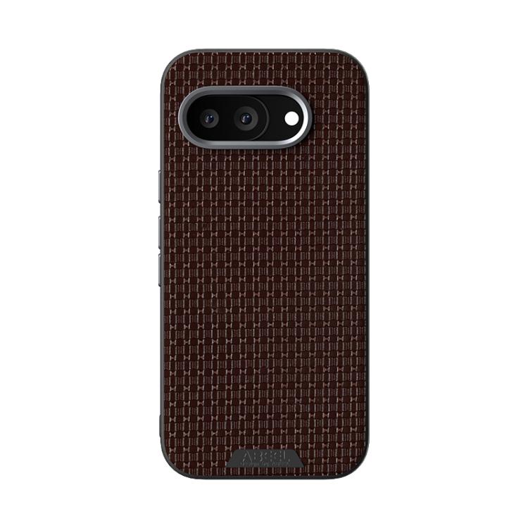For Google Pixel 9a ABEEL Ruyi Pattern 6D Micro Relief MagSafe Leather Phone Case