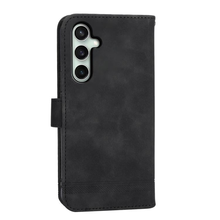 For Samsung Galaxy S25 FE 5G Dierfeng Dream Line TPU Hybrid PU Leather Phone Case