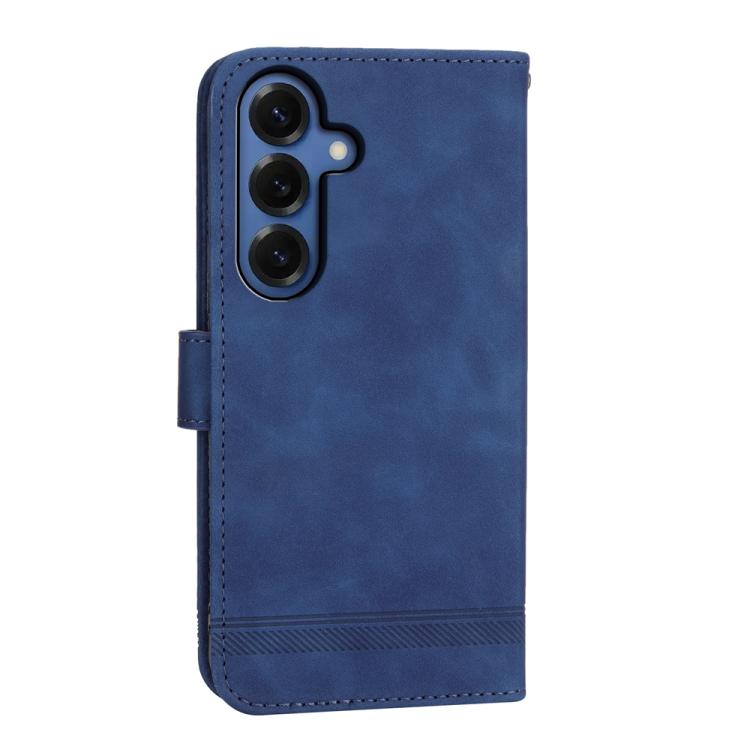 For Samsung Galaxy S26 5G Dierfeng Dream Line TPU Hybrid PU Leather Phone Case