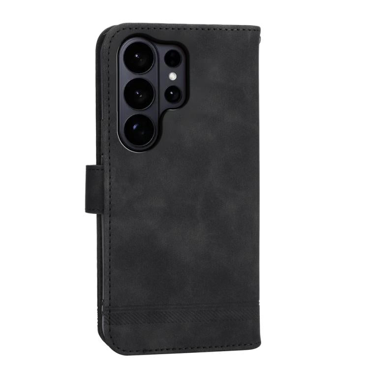 For Samsung Galaxy S26 Ultra 5G Dierfeng Dream Line TPU Hybrid PU Leather Phone Case