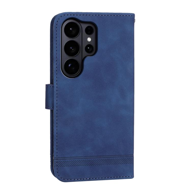 For Samsung Galaxy S26 Ultra 5G Dierfeng Dream Line TPU Hybrid PU Leather Phone Case