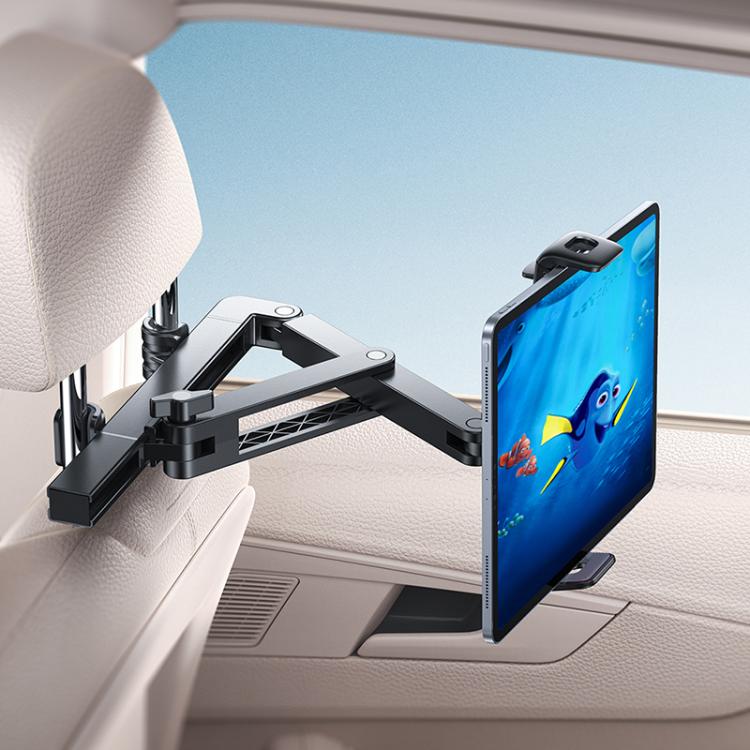 JOYROOM JR-ZS433 Car Headrest Phone & Tablet Holder - Black