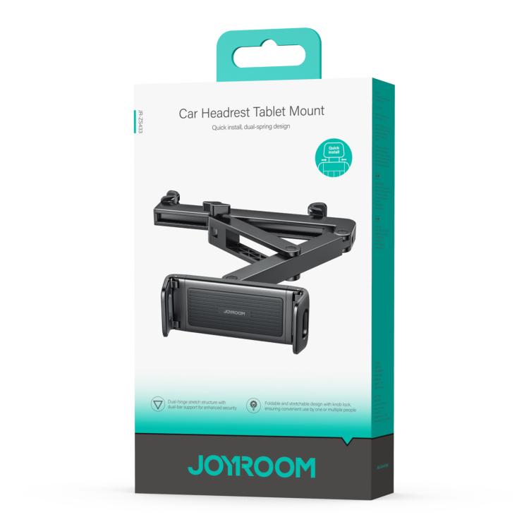 JOYROOM JR-ZS433 Car Headrest Phone & Tablet Holder - Black