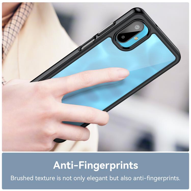 For Samsung Galaxy M06 5G Colorful Series Acrylic Hybrid TPU Phone Case