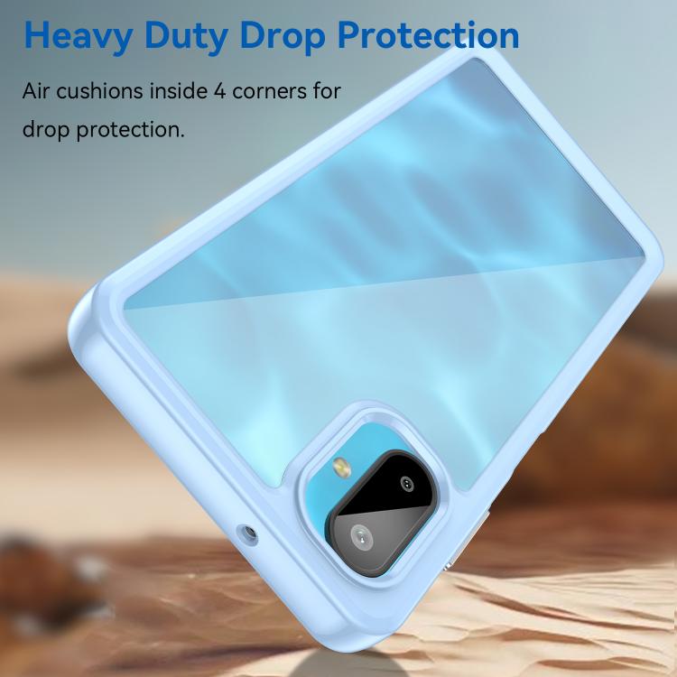 For Samsung Galaxy M06 5G Colorful Series Acrylic Hybrid TPU Phone Case