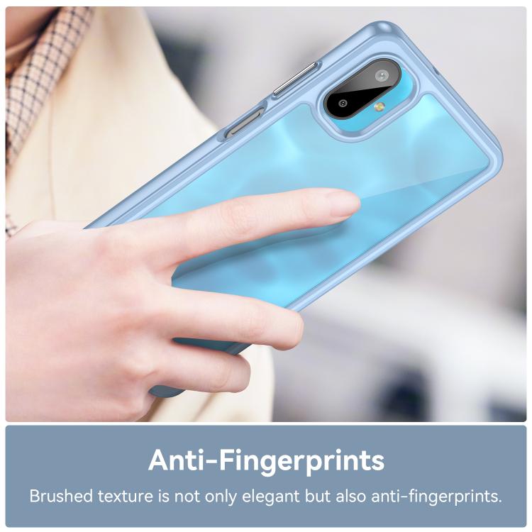 For Samsung Galaxy M06 5G Colorful Series Acrylic Hybrid TPU Phone Case