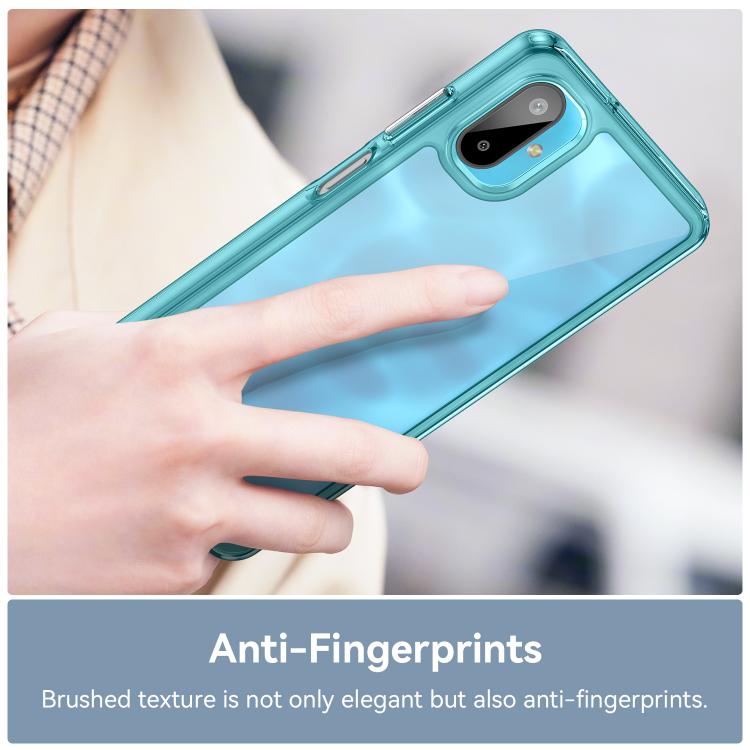 For Samsung Galaxy M06 5G Colorful Series Acrylic Hybrid TPU Phone Case