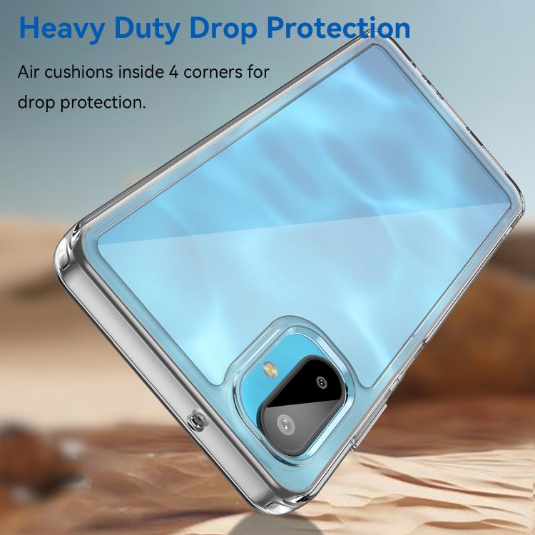 For Samsung Galaxy M06 5G Colorful Series Acrylic Hybrid TPU Phone Case