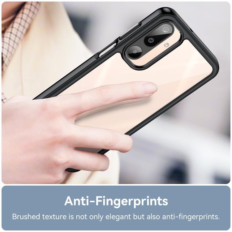 For Samsung Galaxy M16 5G Colorful Series Acrylic Hybrid TPU Phone Case