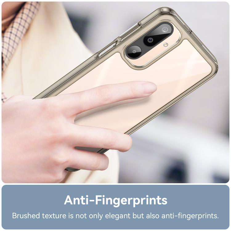 For Samsung Galaxy M16 5G Colorful Series Acrylic Hybrid TPU Phone Case