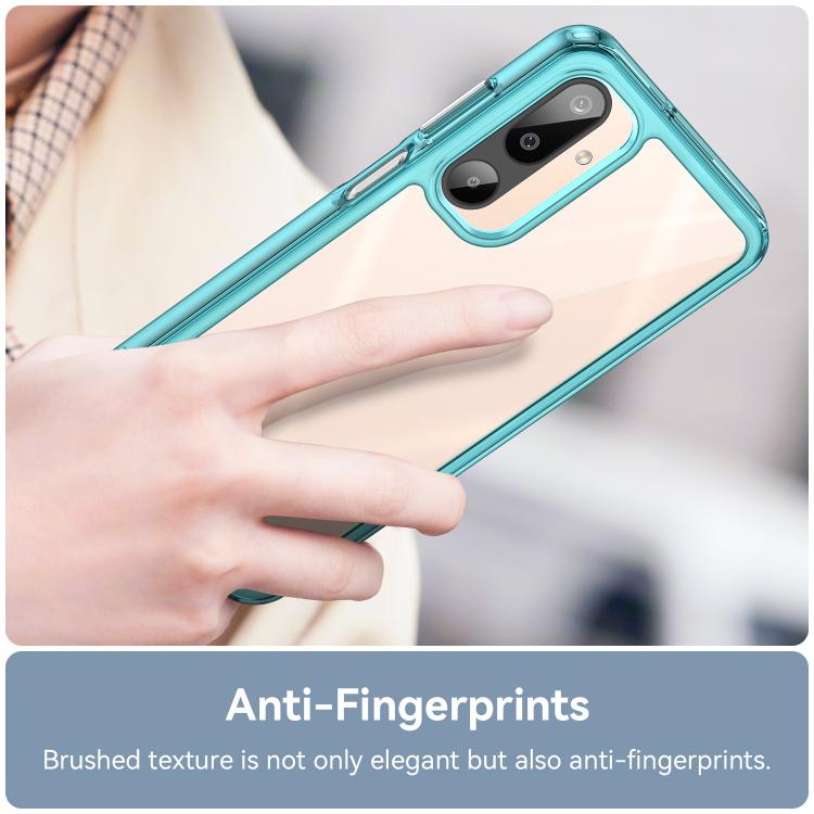 For Samsung Galaxy M16 5G Colorful Series Acrylic Hybrid TPU Phone Case