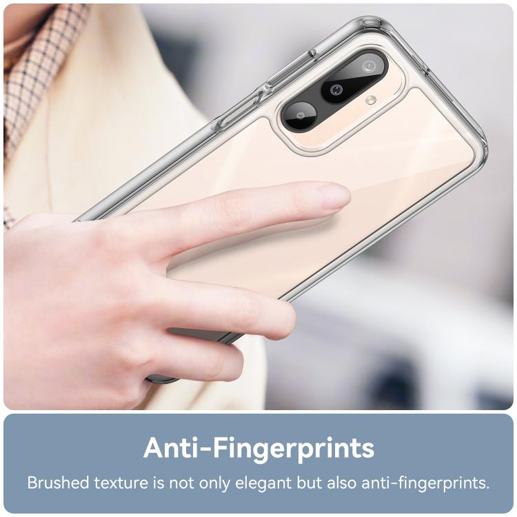 For Samsung Galaxy M16 5G Colorful Series Acrylic Hybrid TPU Phone Case