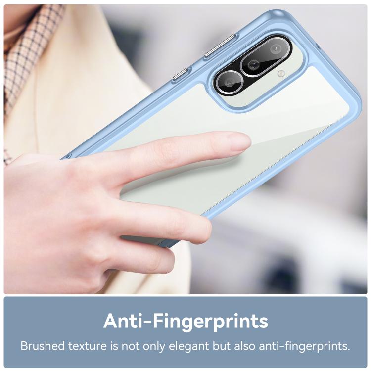 For Samsung Galaxy M56 5G Colorful Series Acrylic Hybrid TPU Phone Case