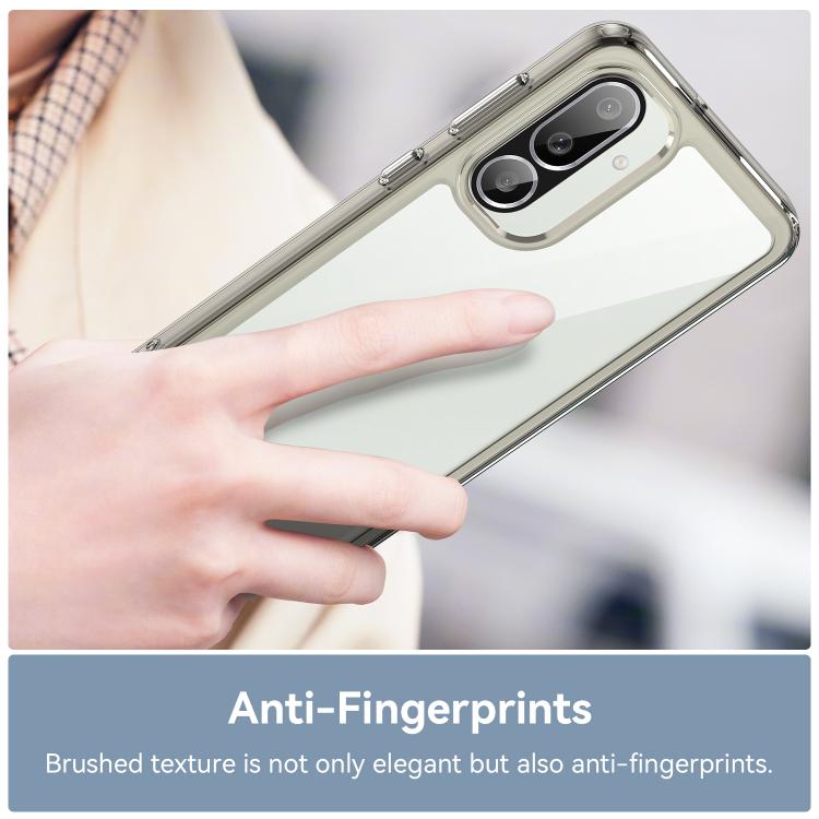 For Samsung Galaxy M56 5G Colorful Series Acrylic Hybrid TPU Phone Case