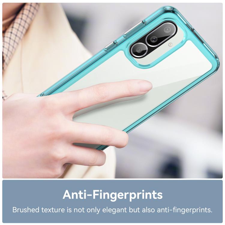 For Samsung Galaxy M56 5G Colorful Series Acrylic Hybrid TPU Phone Case