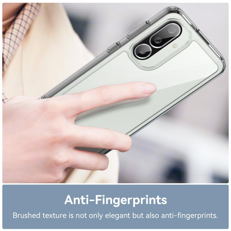 For Samsung Galaxy M56 5G Colorful Series Acrylic Hybrid TPU Phone Case