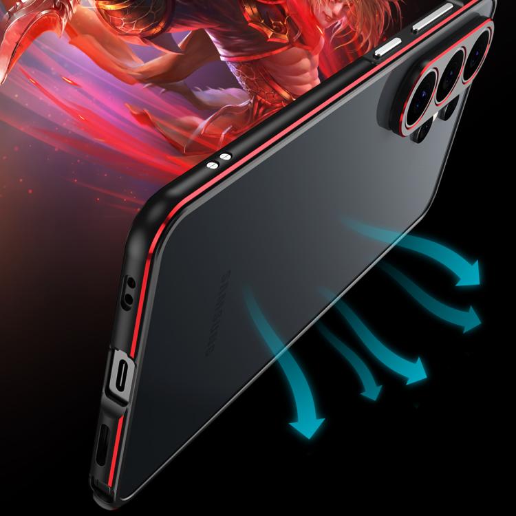 For Samsung Galaxy S26 5G Aurora Series Lens Protector + Metal Frame Phone Case