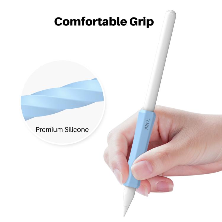 LC03-X 3pcs / Set Stylus Silicone Protective Grip Cover for Apple Pencil 2 / Pro / USB-C
