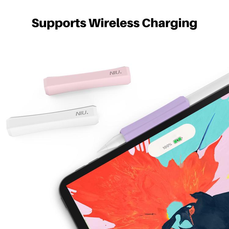 LC03-X 3pcs / Set Stylus Silicone Protective Grip Cover for Apple Pencil 2 / Pro / USB-C