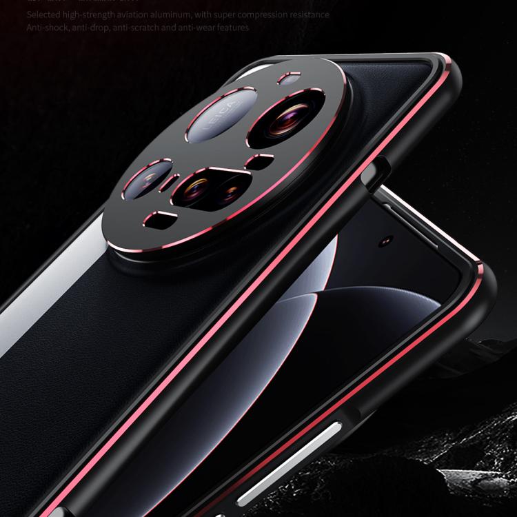 For Xiaomi 15 Ultra Aurora Series Lens Protector + Metal Frame Phone Case