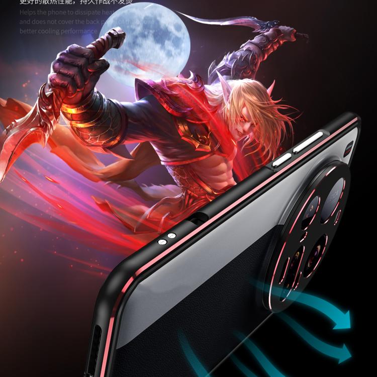 For Xiaomi 15 Ultra Aurora Series Lens Protector + Metal Frame Phone Case