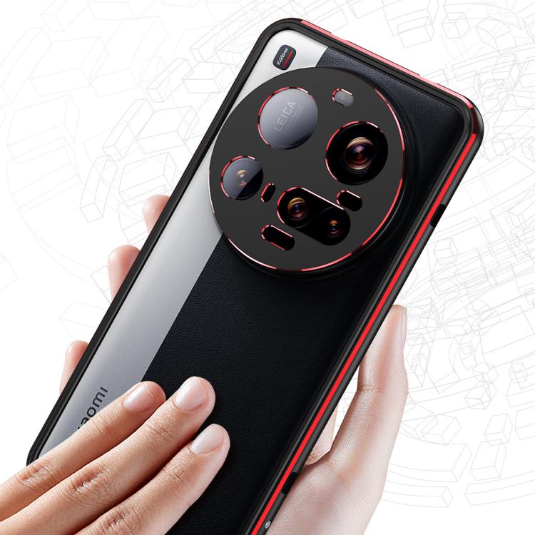 For Xiaomi 15 Ultra Aurora Series Lens Protector + Metal Frame Phone Case