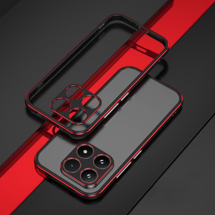 For Xiaomi 17 Aurora Series Lens Protector + Metal Frame Phone Case