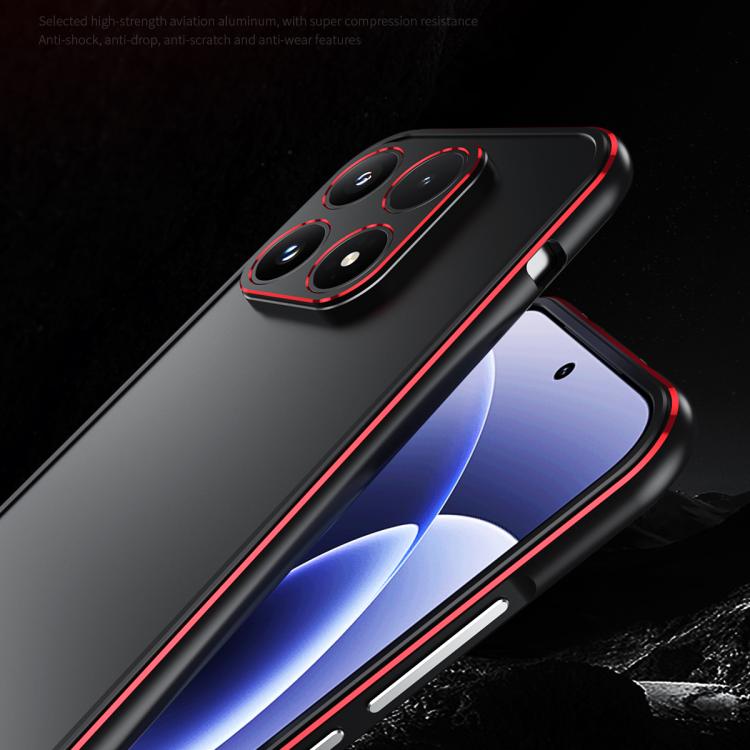 For Xiaomi 17 Aurora Series Lens Protector + Metal Frame Phone Case